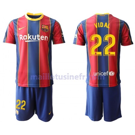 Maillot de Foot FC Barcelone Arturo Vidal 22 Domicile 2020-21 - Enfant Maillot de Foot FC Barcelone Arturo Vidal 22 Domicile 2020-21 - Enfant
